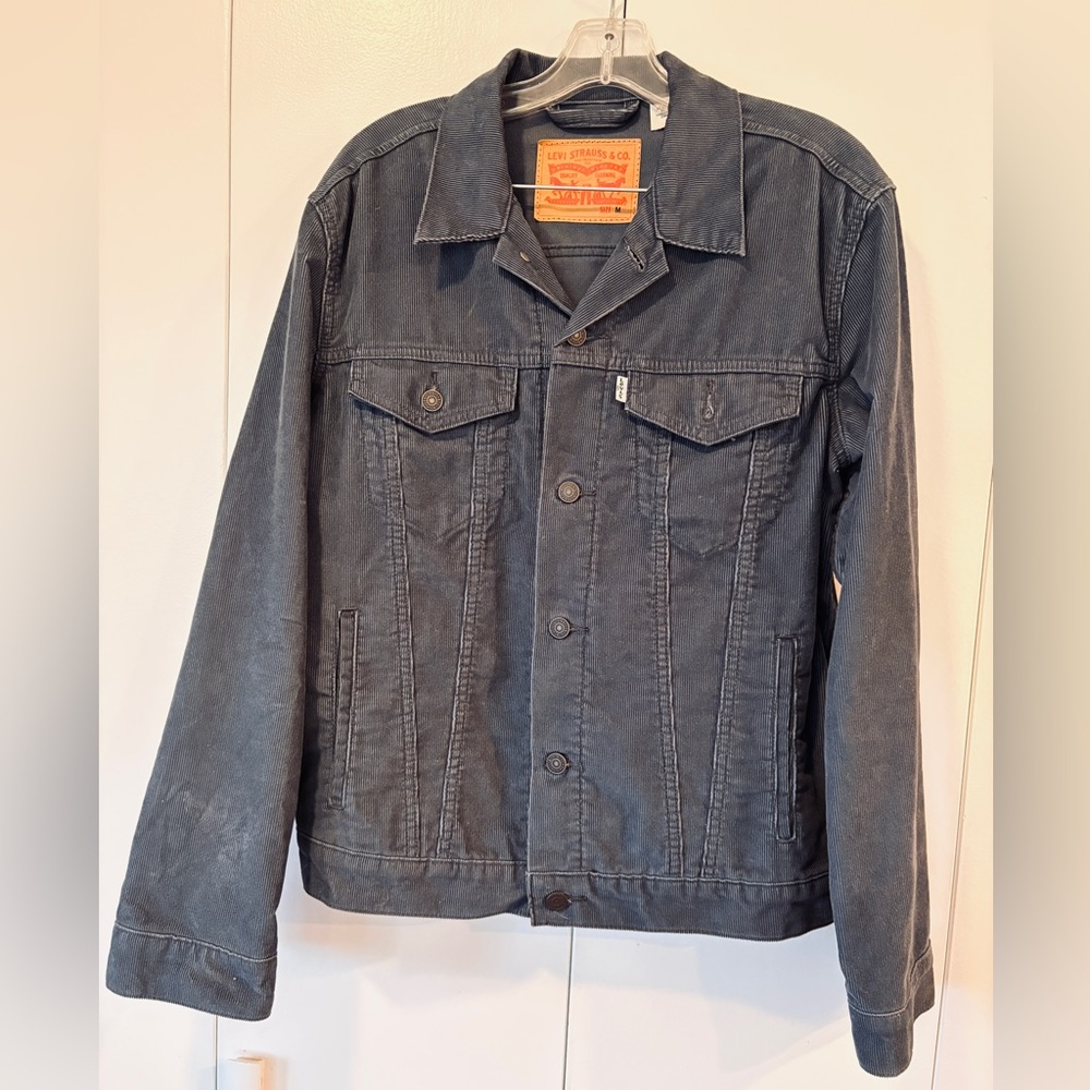 Vintage Levi's Dark Blue Corduroy Jacket